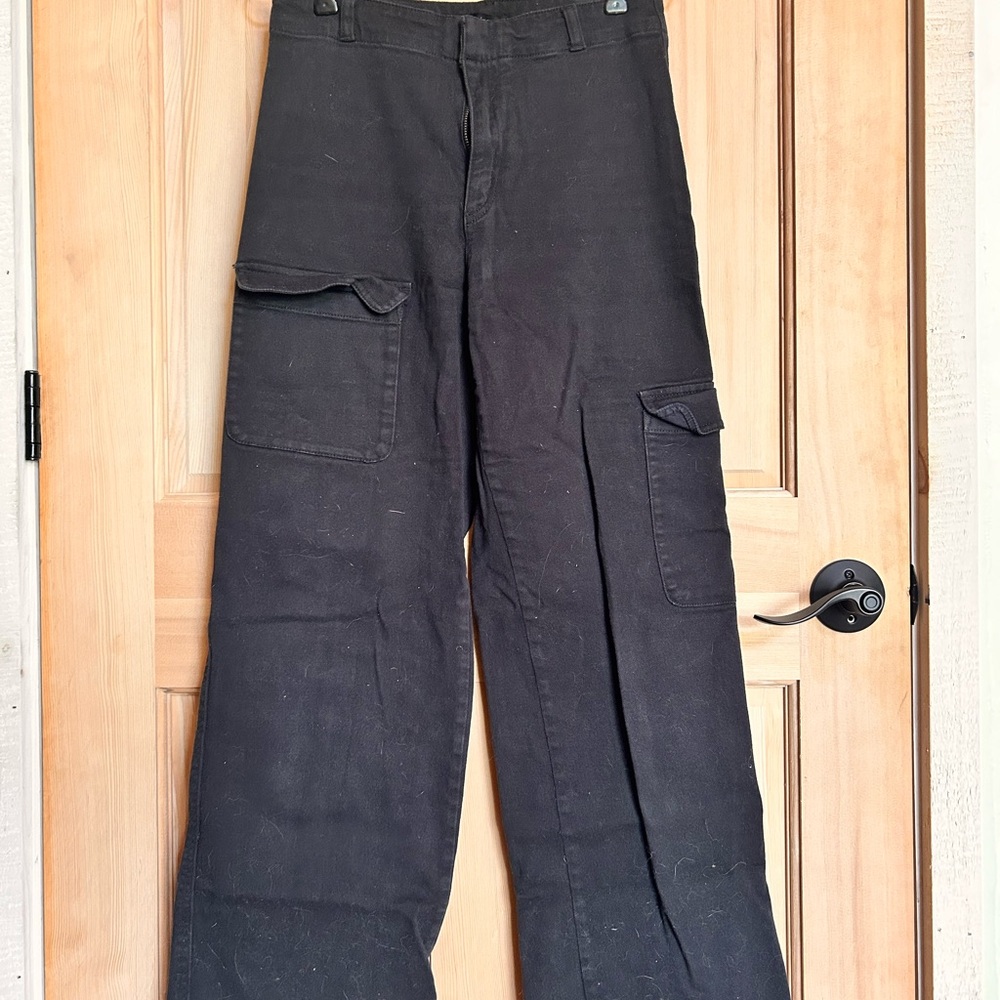 Quince Organic Cotton Black Pants
